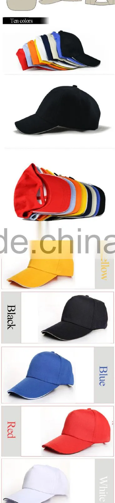 plastic end cap , promotional cap