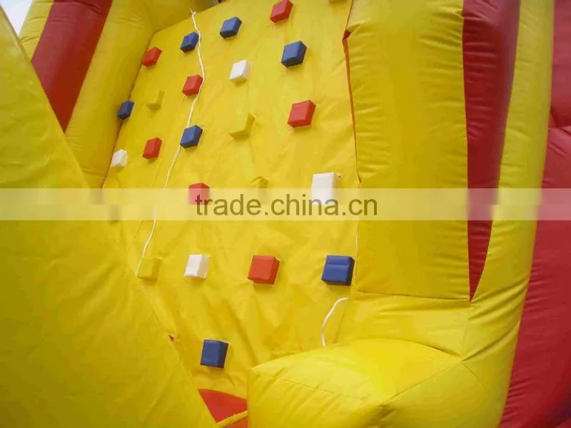 2015 new product obstacle course/ inflatable obstacle combo with slide