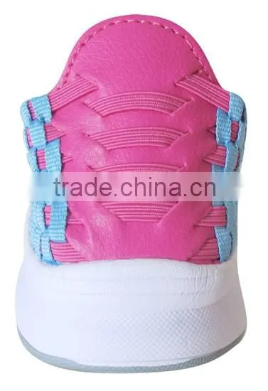 Flat Slip On Women Handmade Elastic Woven Shoes HT-109712-201