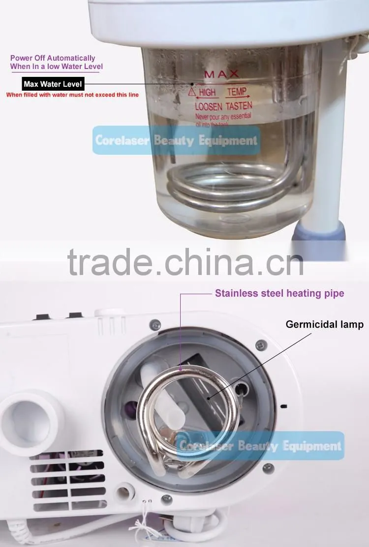 Portable Moisturizer Ozone facial steamer for Home Use