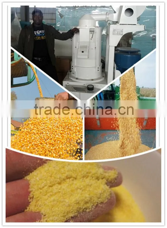 Maize meal mill machine, maize mealie meal plant for Zambia