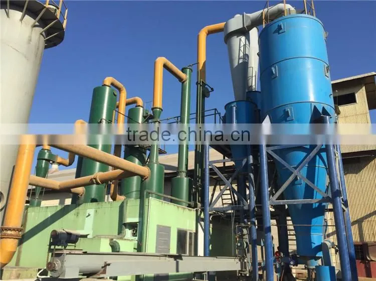 Small Biomass Gasifier to output power , charcoal waste to Energy equipment ,Msw gasification power plant