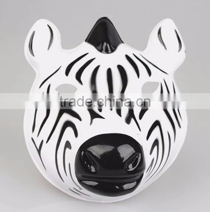 Halloween Masquerade Mask Kids EVA Animal Masks Lion Zebra Monkey Giraffe