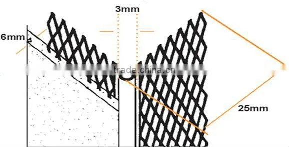 Hot sale! PVC corner bead(15years factory)