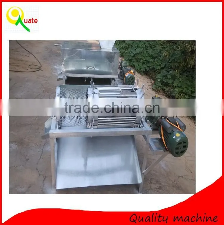green walnut wet decorticator