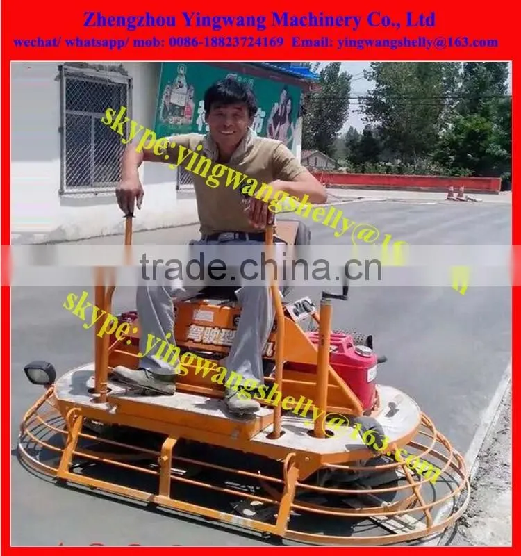 Driving type Concrete Finishing Gasoline Trowelling Machine