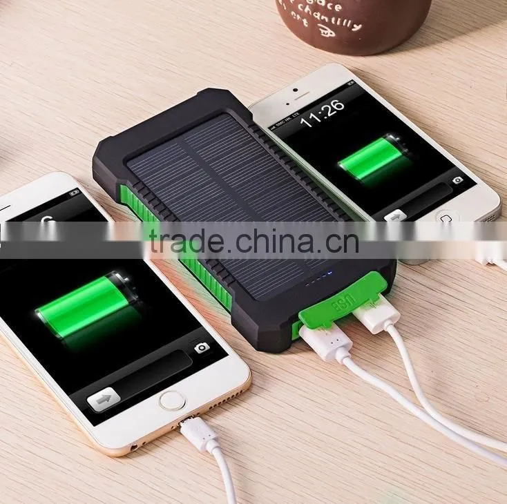10000mAh Compass Solar Power Bank
