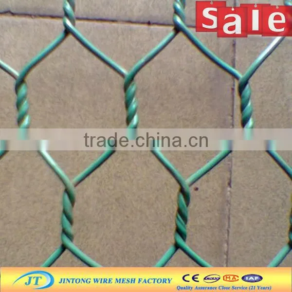 anping chicken cage hot dip galvanized hexagonal wire mesh