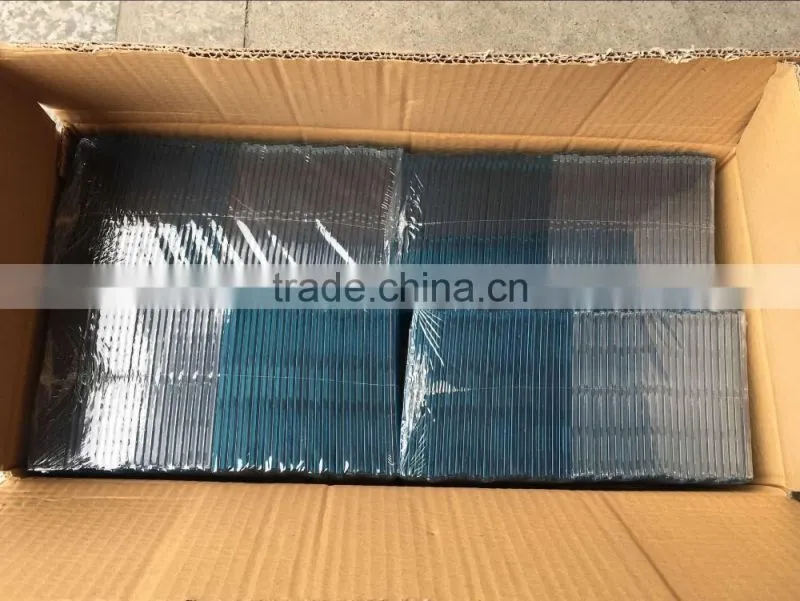 Wholesale 5.2mm clear CD jewel Case with black tray