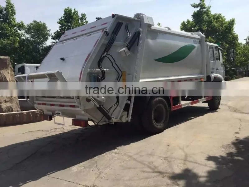 10m3 12 Cubic Meter Garbage Truck for sale