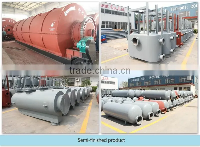 INTERMACH 2015 THAILAND WASTE TO OIL PYROLYSIS MACHINE XINXIANG HUAYIN