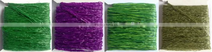 9500dtex Fibrillated Synthetic Artificial Grass Yarn
