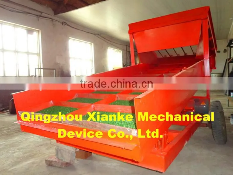 High efficiency gold panning machine
