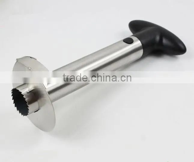 Easy Tool Stainless Steel Fruit Pineapple Corer Slicer Peeler Cut