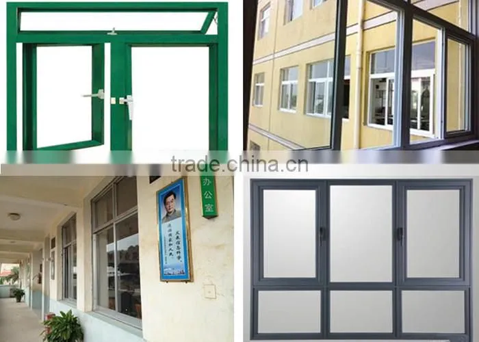 CE certificate pvc frame corrosion resistant soundproof school doors and windows