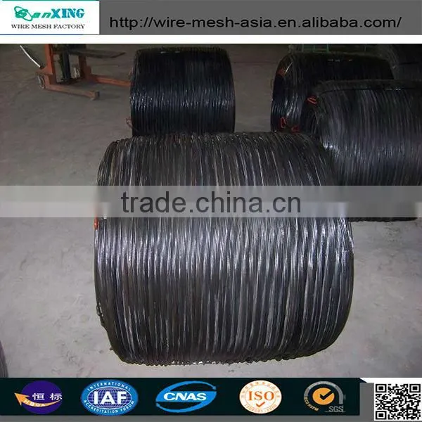 12 guage black annealing wire iron rod, low price annealed binding wire