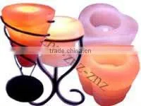 Handmade Home Decoration Himalayan Salt Tea Light Holder