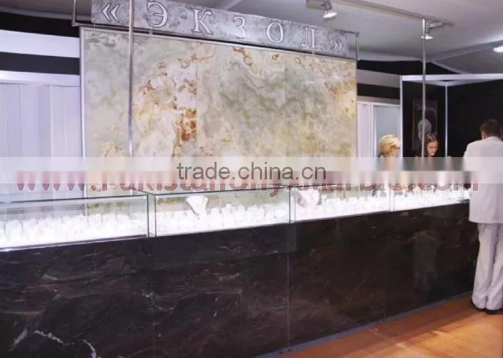 Excellent quality PAKISTAN HOT SALE ONYX RECEPTION COUNTERS