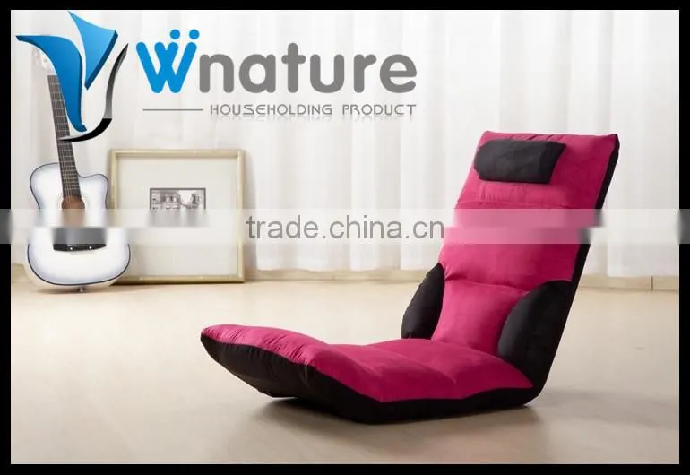 fashion creative suede leisure sofa, high seat leisure sofa chair, leisure modern floor sofa seating
