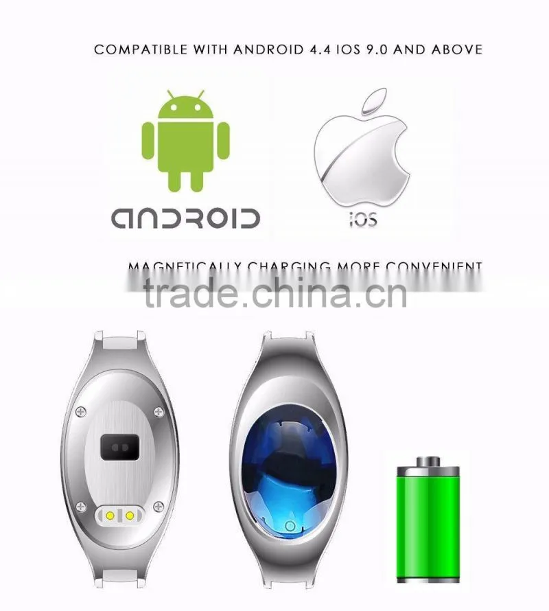 Multi-functional Smart Bracelet With Blood Pressure Monitor/Sleeping Quality Monitor/Clock/Call Reminder, Best Jewelry Bracelet