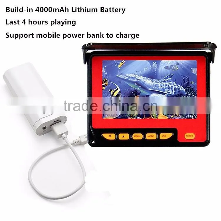 Color HD 4.3Inch LCD Wireless Underwater Fishing Video Camera, Professional Mini Wireless Fishing Camera For Wholesale