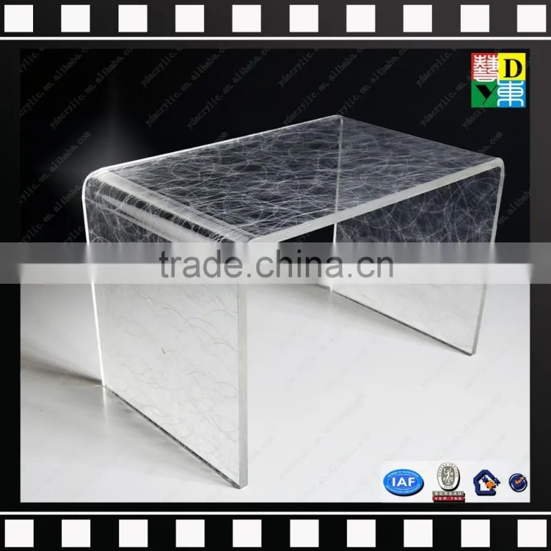 Cheap Wholesale countertop clear acrylic display tables for store/plexiglass nesting table displays