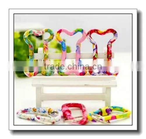 flower printed Aluminum Carabiner,carabiner keychain
