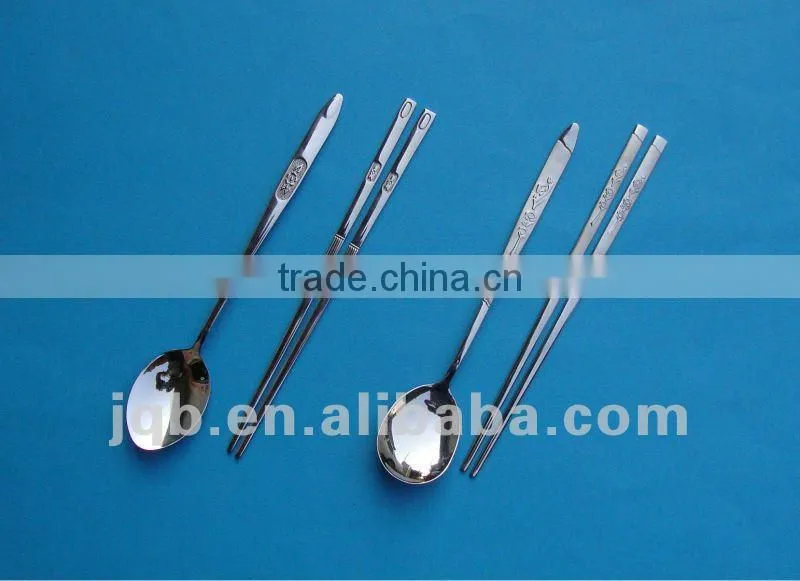stainless steel cutlery set, elegant fork and knife