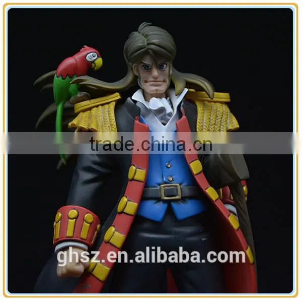 Custom lifelike staute samurai armor pvc statue shenzhen company