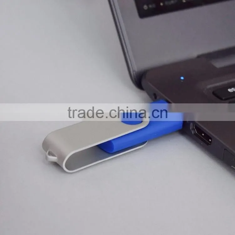 Promotional bulk Swivel 1gb USB Flash Drive with Custiomized Logo