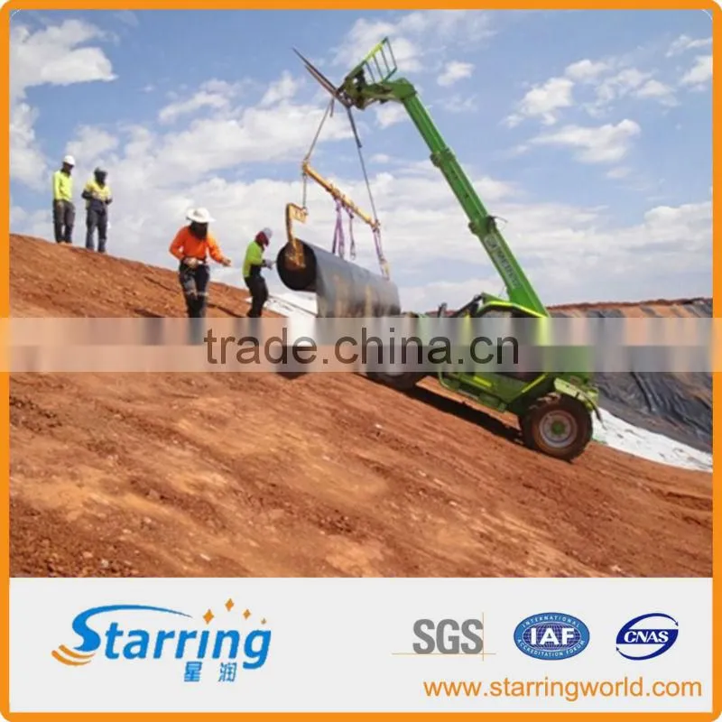 HDPE Plastic Geomembrane for construction for Water Storage