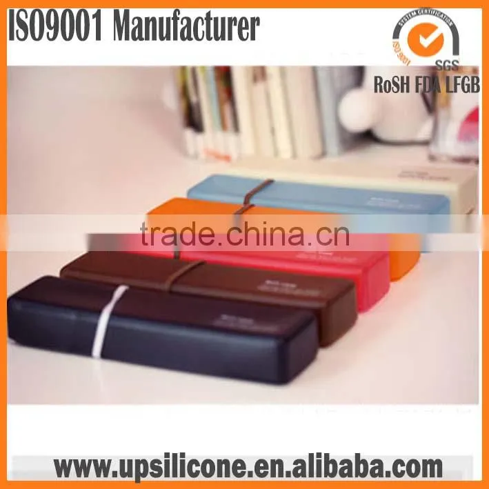 Silicone non-slip pen case & pencil cover