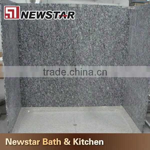 G682 yellow rusty granite tub surround
