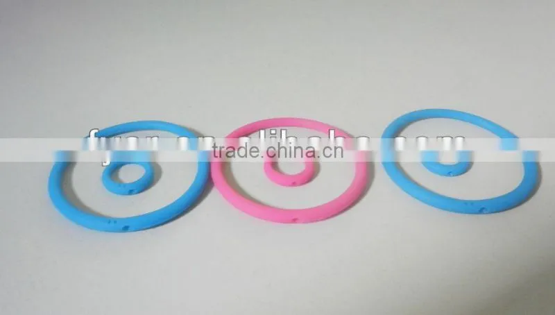 silicone jewelry set silicone diamond bracelet + silicone diamond ring