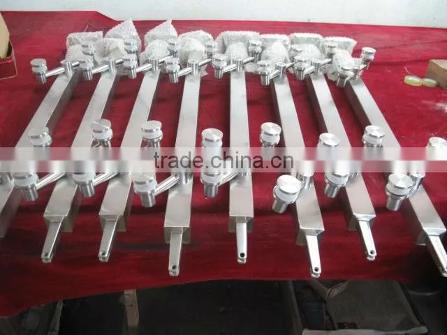 Stainless steel interior stair steel rails