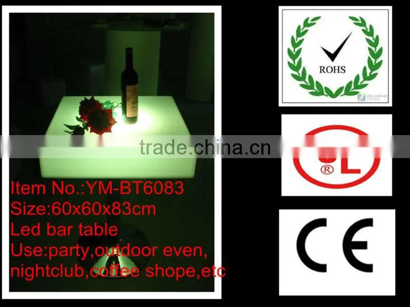 RGB LED Coffee Table YM-BT6083