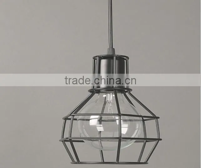2016High quality metal wire lampshade frames wholesale for homeuse