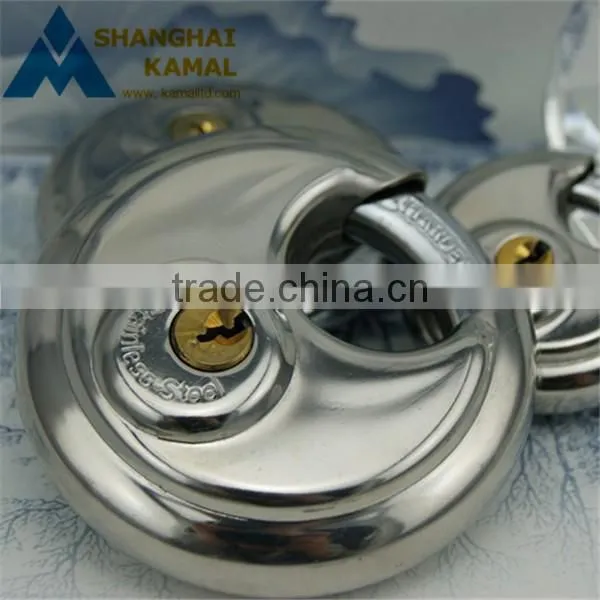 70MM Stainless Steel Disc locksmith Padlock steel padlock pad locks cadenas candado cadeado lucchetti lucchetto