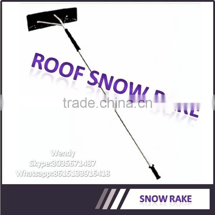 Telescopic roof snow rake roof snow shovel