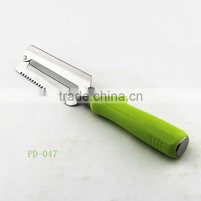 Multi purpose stainless steel vegetable peeler PD-047