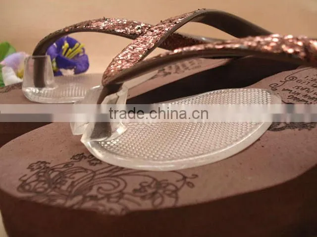 Comfortable forefoot cool gel insole /gel half insole/ lady forefoot pad