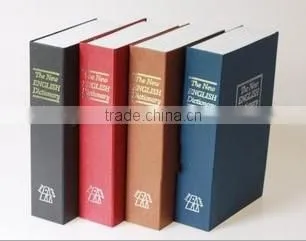 Hot selling Book Safe with key lock