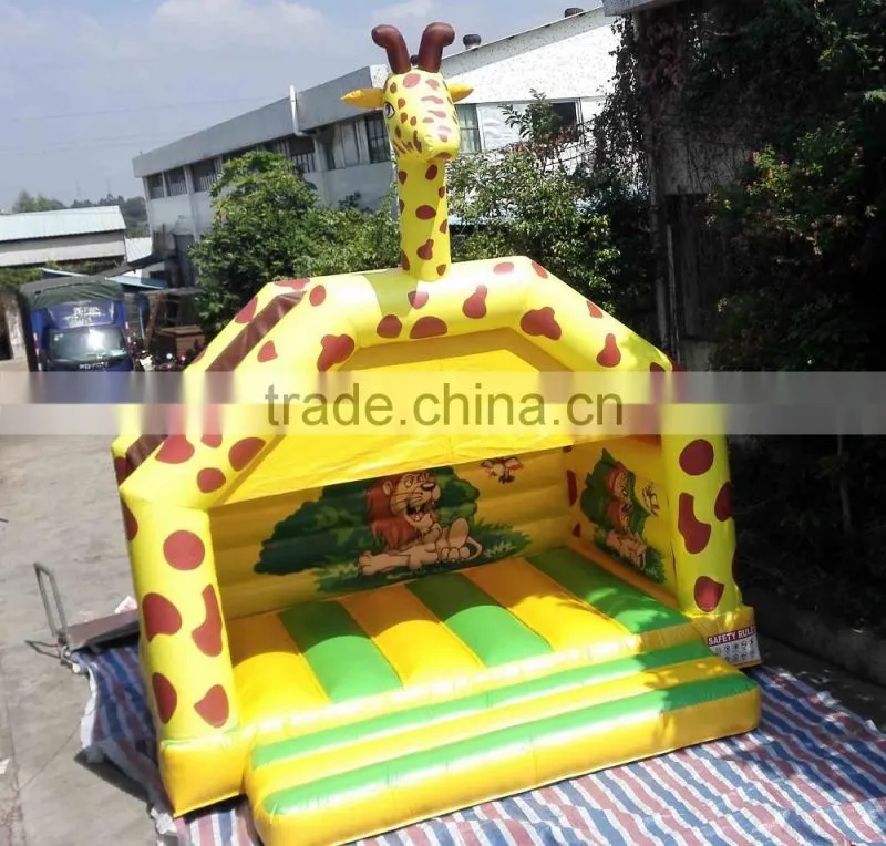 Full printing inflatable jumping bouncer with customized size