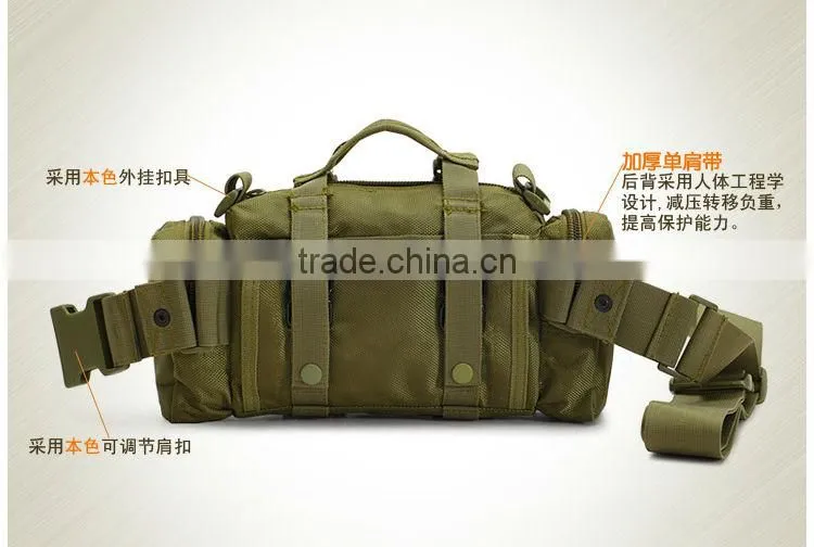 Fashionable utility military shoulder waist bags