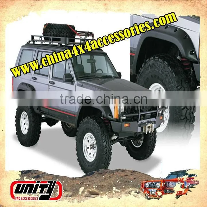 Wheel arch flares for wrangler