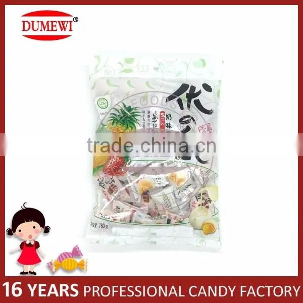 Chocolate Center Filled Soft Candy Milk Chewy Candy