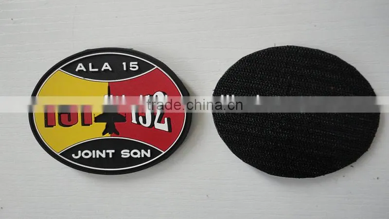 Sew-On Style rubber sports badges and patches