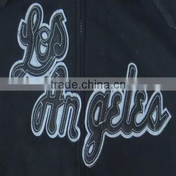 zipper jacket quality custom man hoody