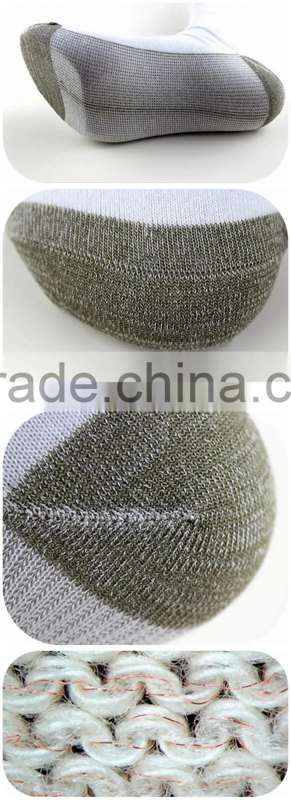 Copper fiber socks functional socks