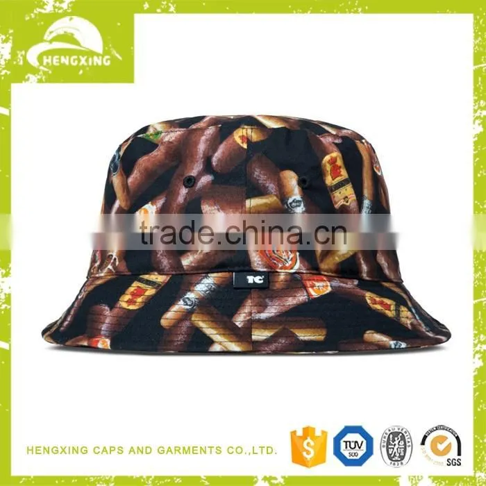 Reversible Hot selling fashion bucket cap and hat